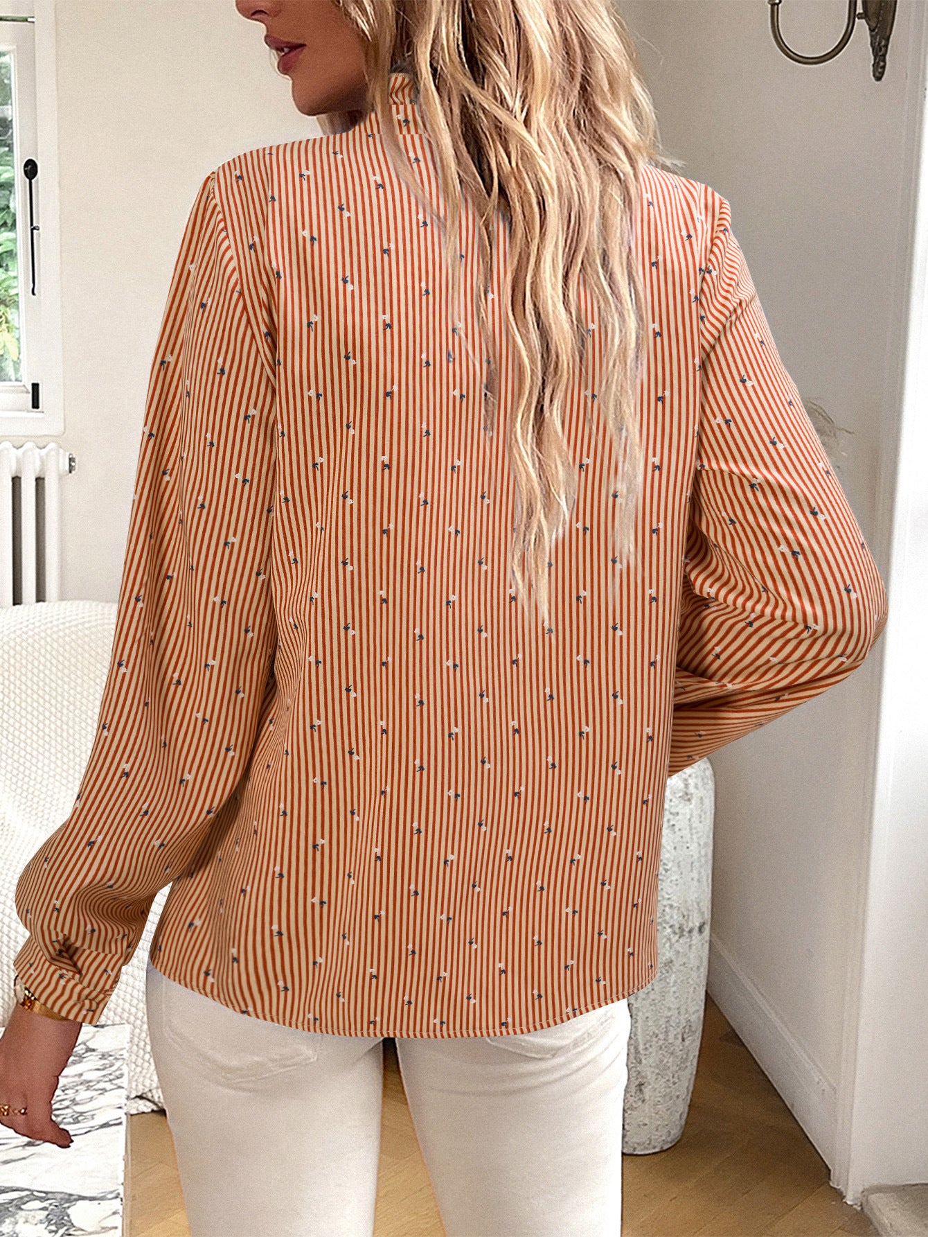 Ladies Elegant Long Sleeve Shirt