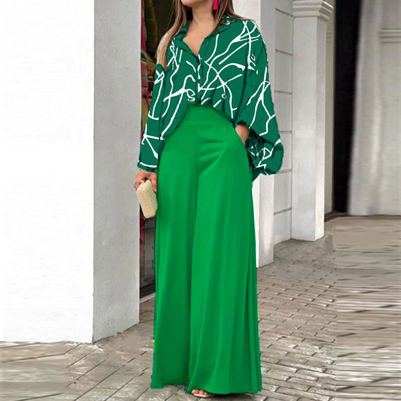 Elegant and Stylish Casual Two-piece Suit