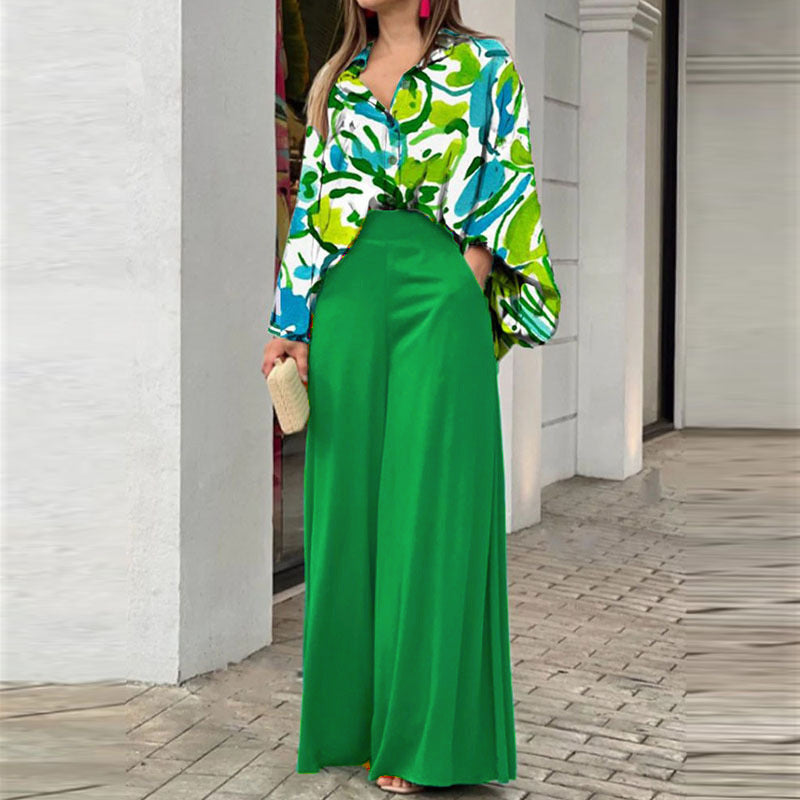 Elegant and Stylish Casual Two-piece Suit