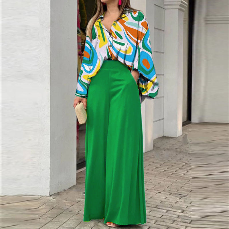 Elegant and Stylish Casual Two-piece Suit