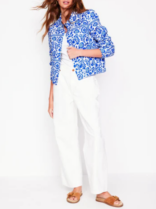 Stunning Cotton Quilted Jacket