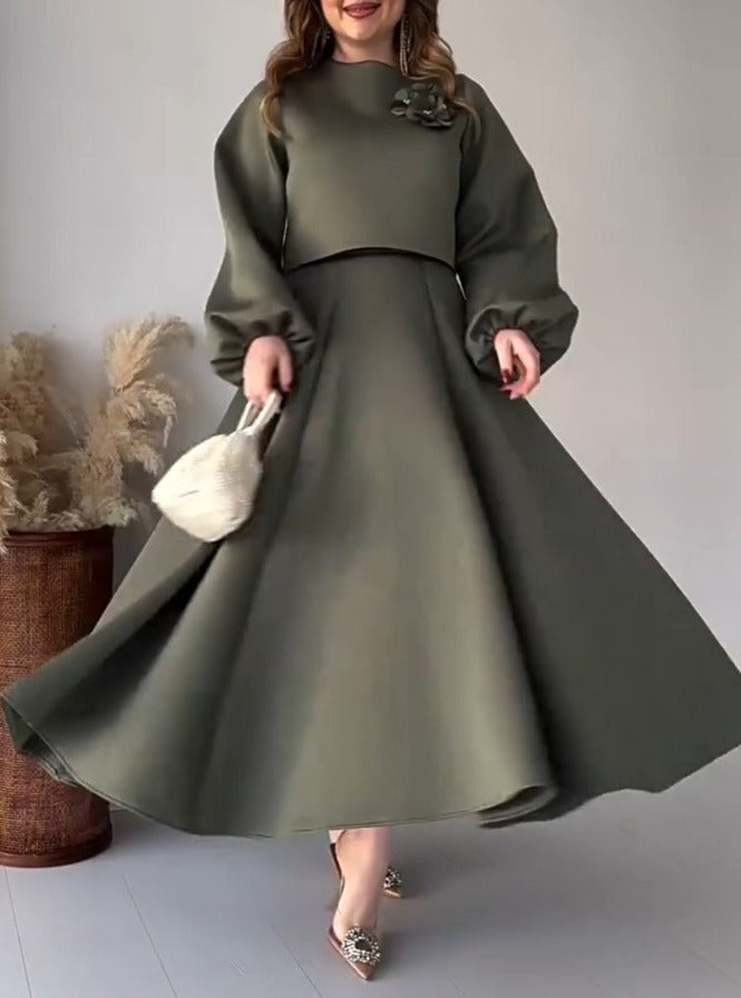 Elegant Long Sleeve Two Piece Set