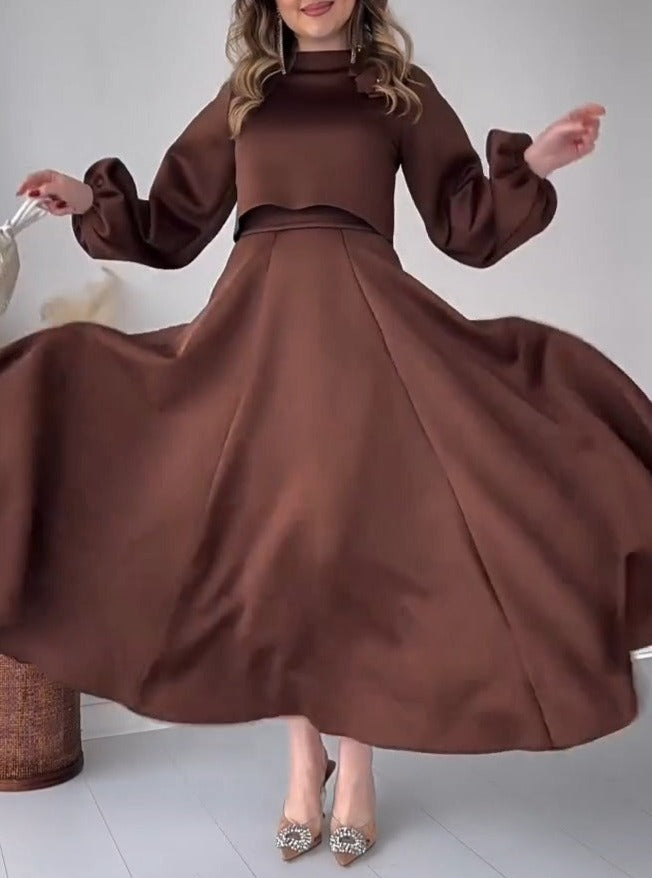 Elegant Long Sleeve Two Piece Set