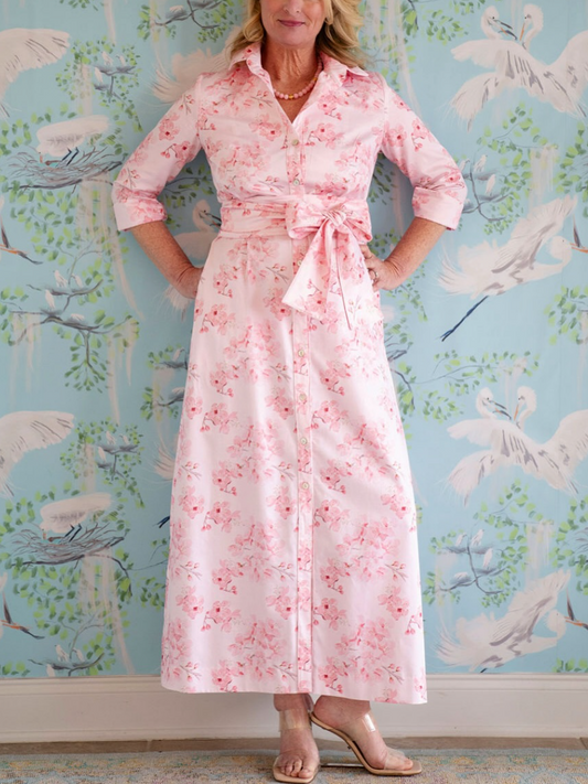 Charlotte Gown in Cherry Blossom