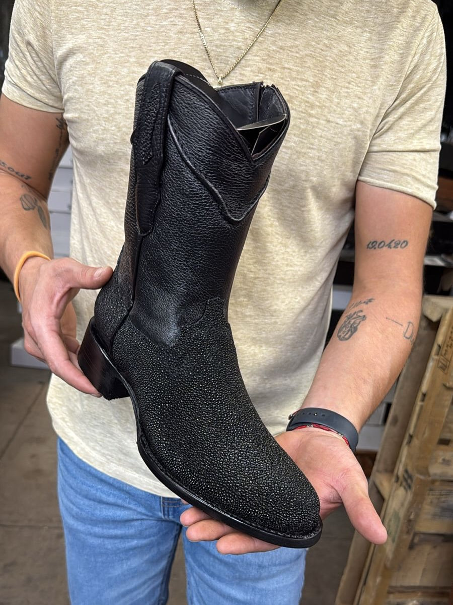 Men's Pointed-toe Western Cowboy Boots