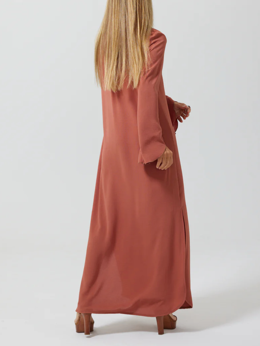 Casual Comfort Long Sleeve Dress