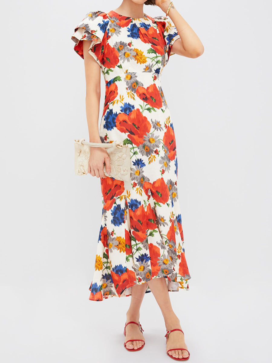 Cotton Linen Elodie Dress
