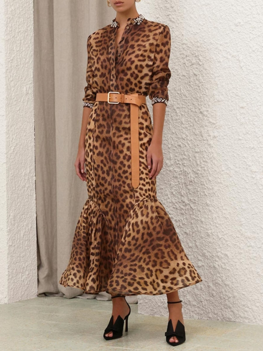 Crush Embellished Linen Two-Piece Set