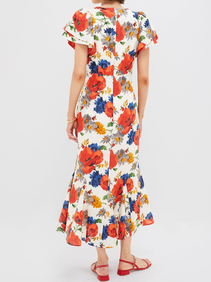 Cotton Linen Elodie Dress
