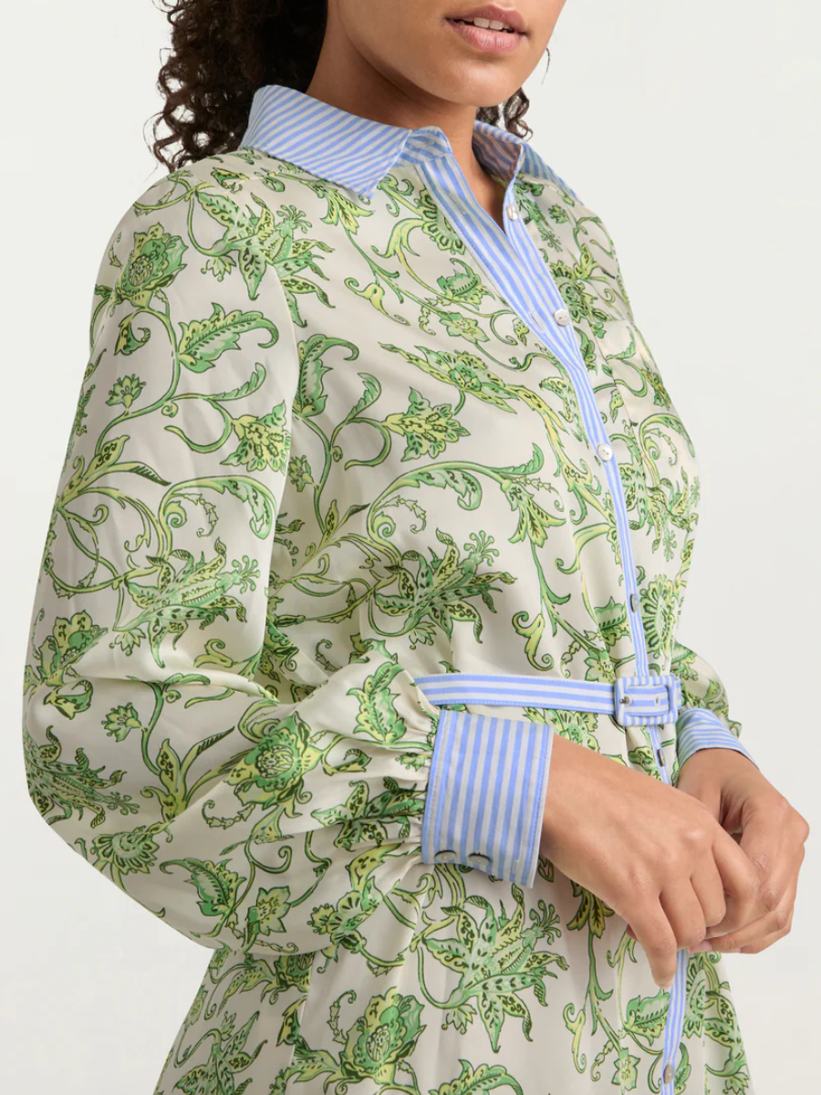Ivy Paisley Print Dress