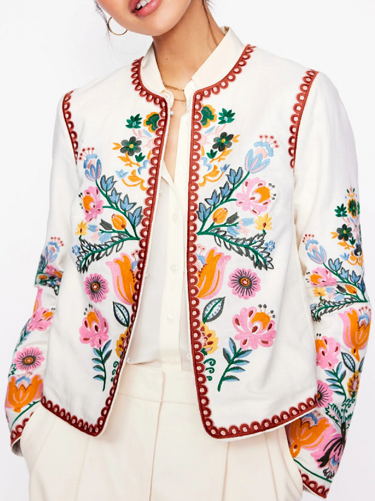 Tulip Fusion Embroidered Jacket
