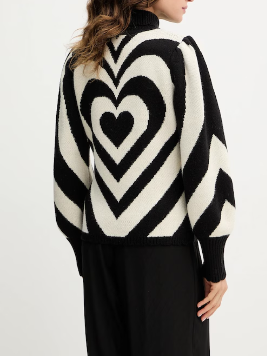 Heart Gradient Sweater