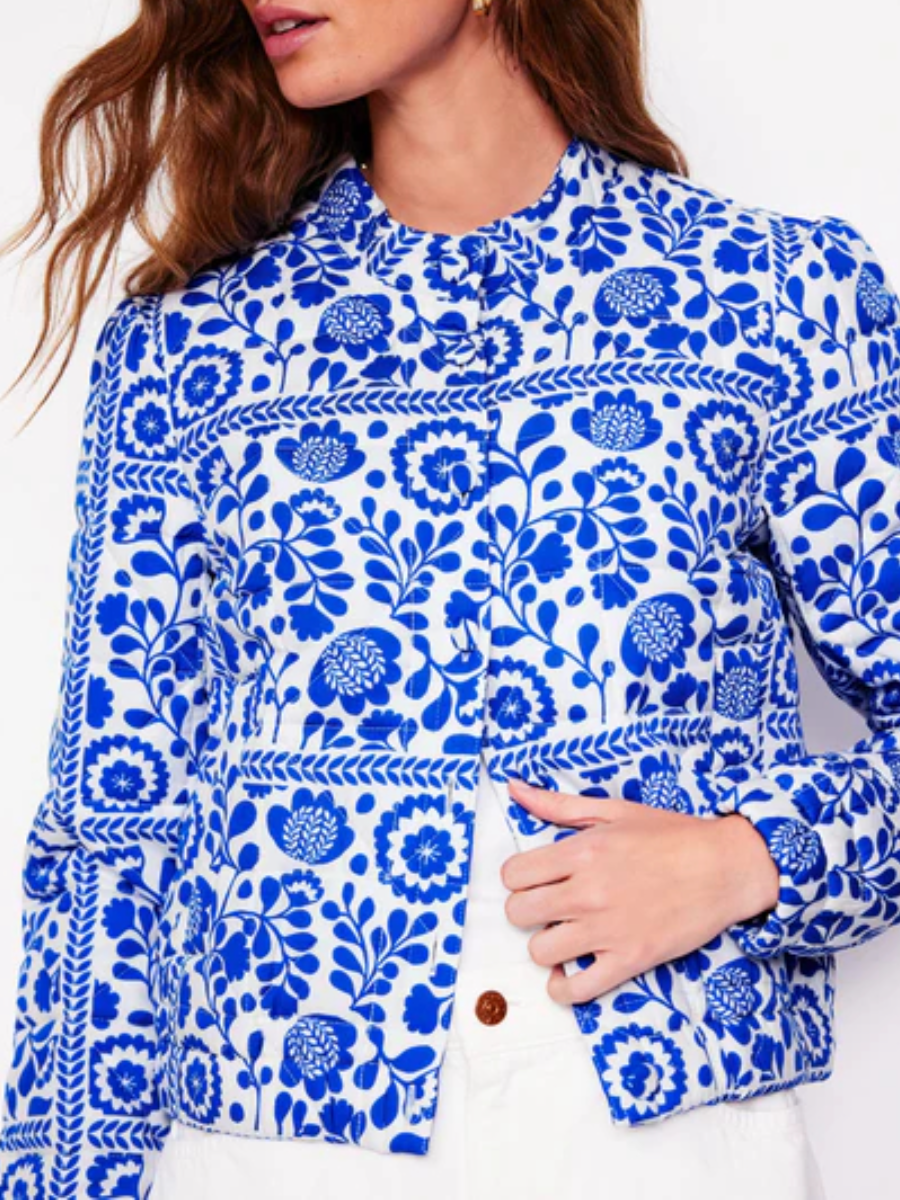 Stunning Cotton Quilted Jacket