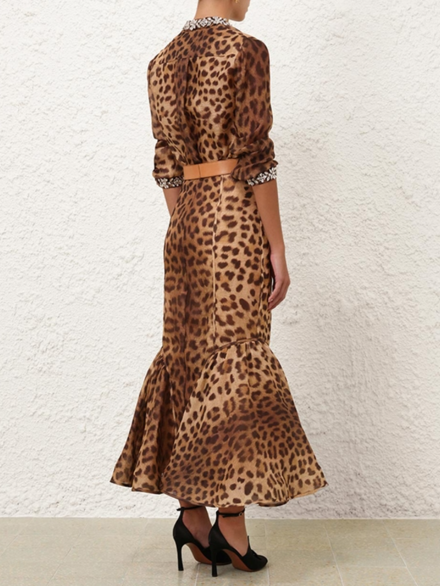 Crush Embellished Linen Two-Piece Set
