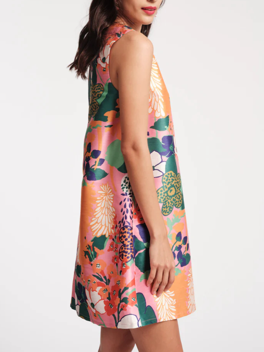 A-line Sleeveless Shift Dress