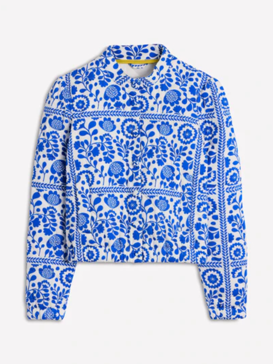 Stunning Cotton Quilted Jacket