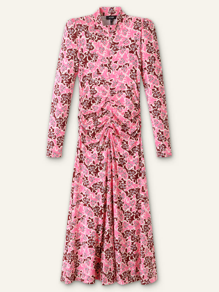 Floral Print Midi Dress