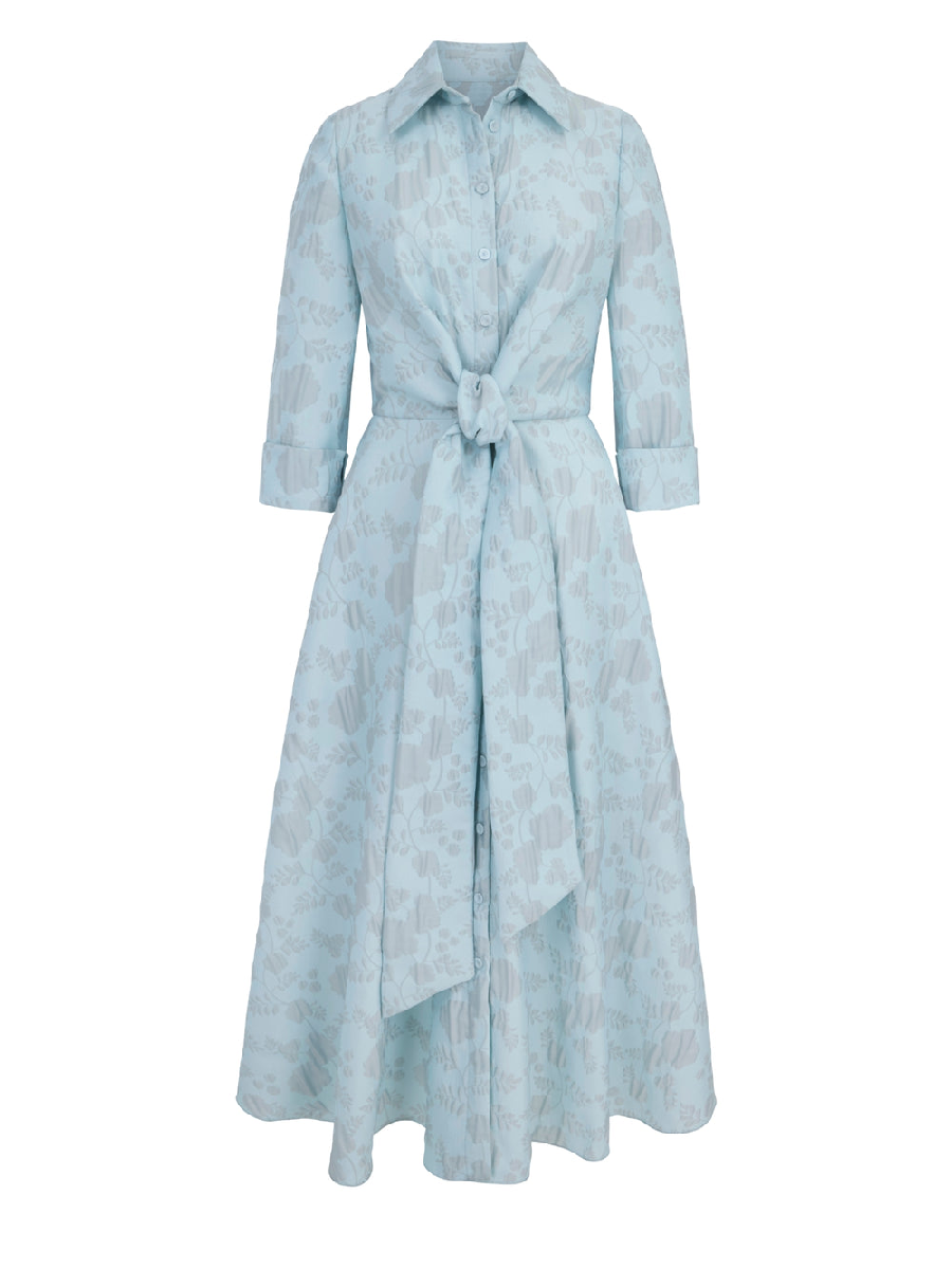 Dream Eucalyptus Shirt Dress