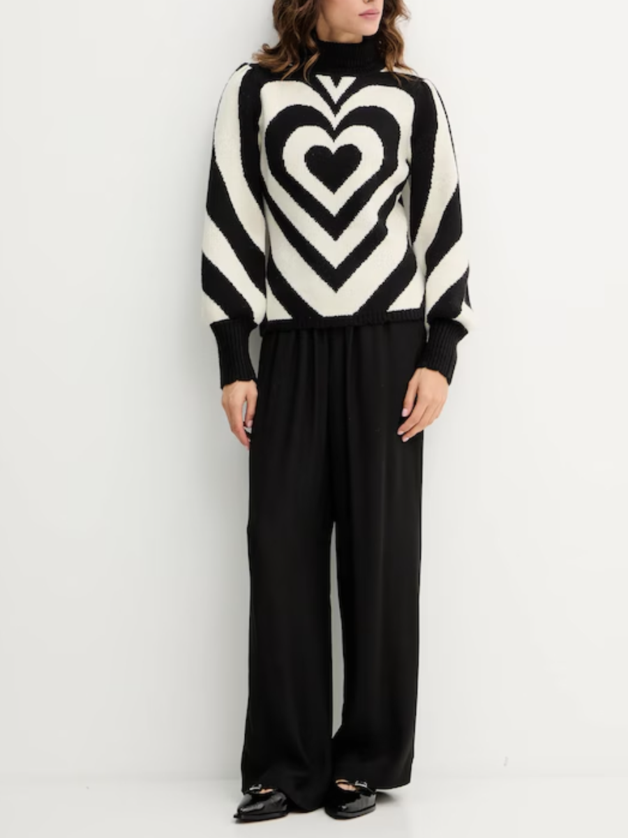 Heart Gradient Sweater