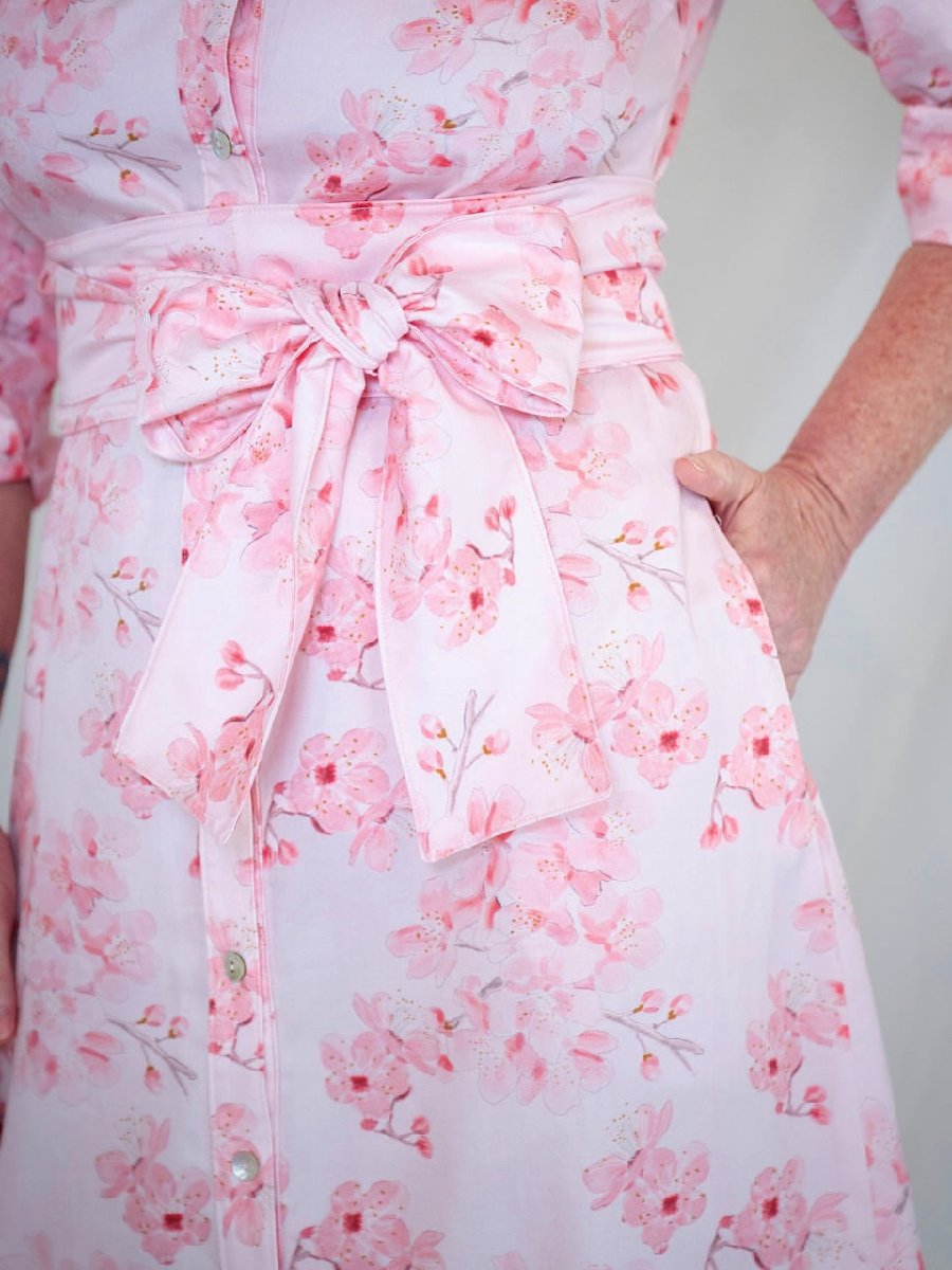Charlotte Gown in Cherry Blossom
