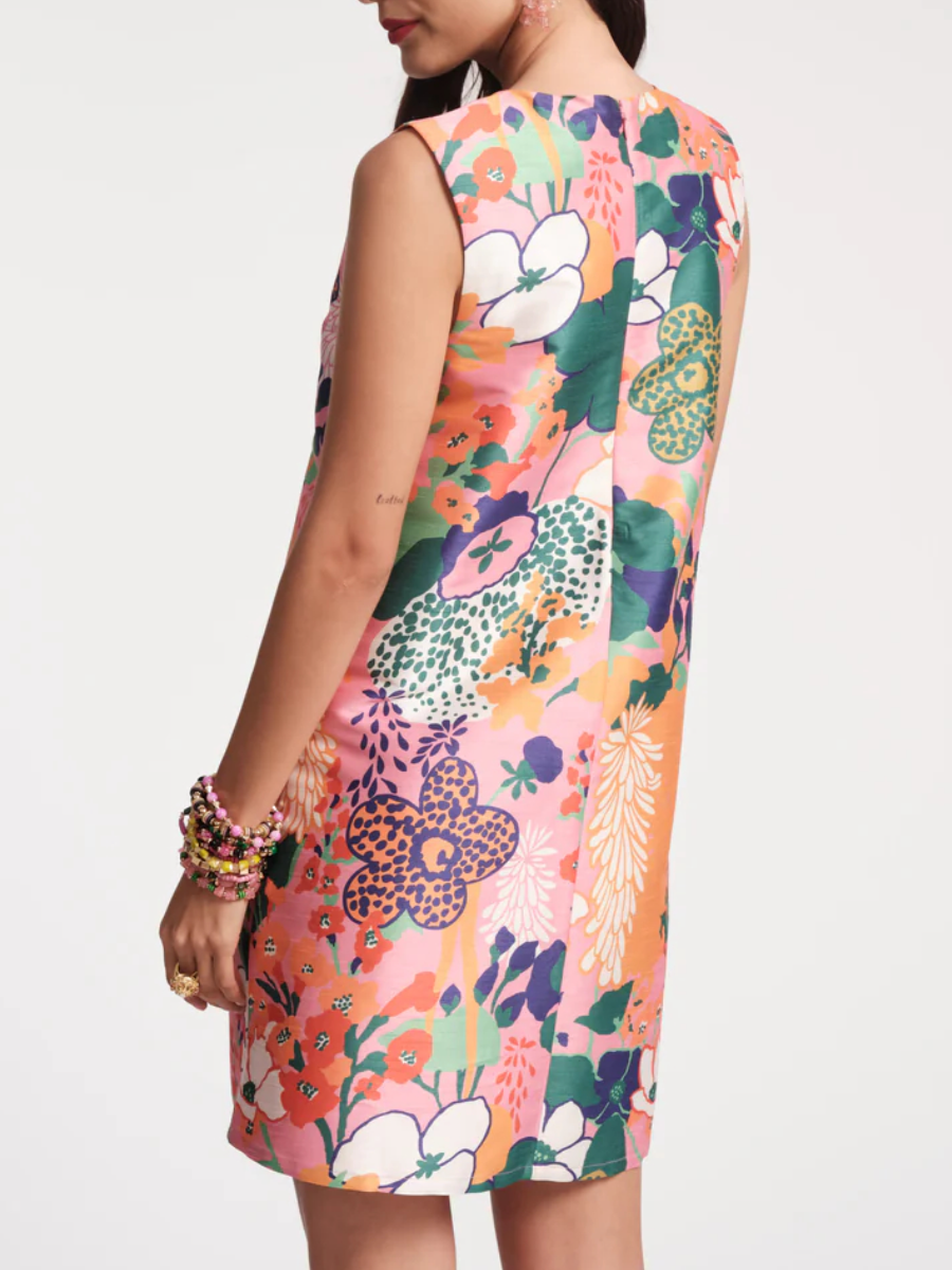 A-line Sleeveless Shift Dress