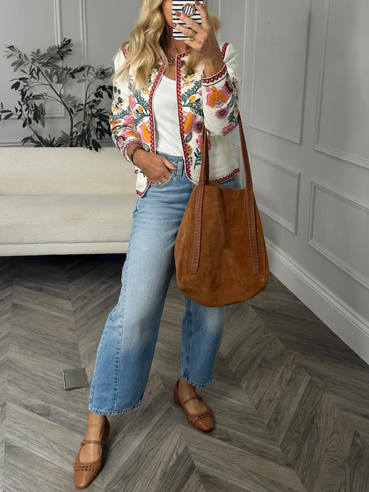 Tulip Fusion Embroidered Jacket