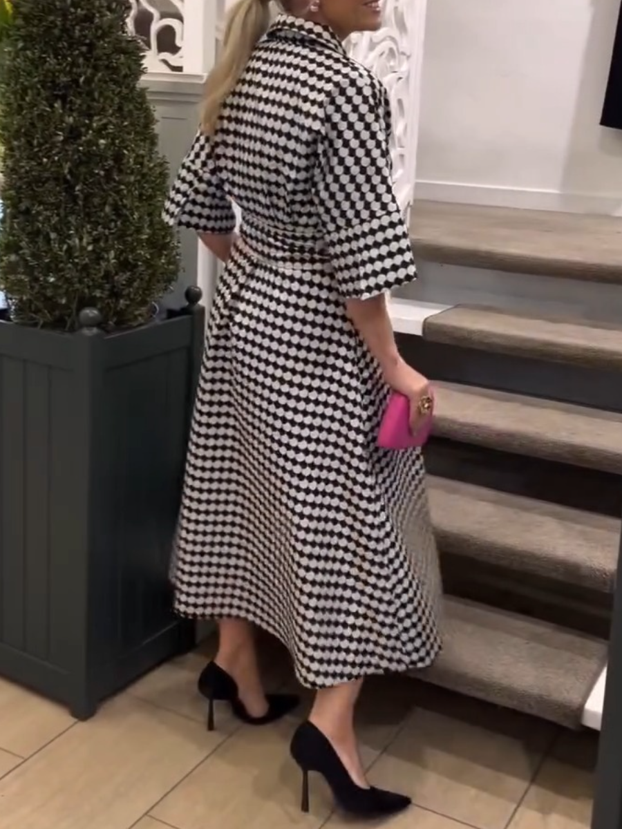 Elegant Vibrant A-line Dress