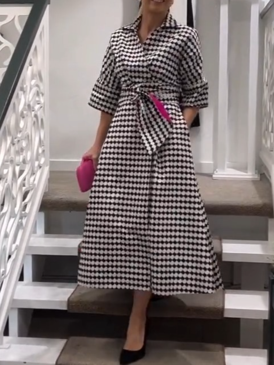 Elegant Vibrant A-line Dress