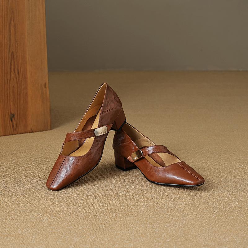 Women's Fashion Leather Shoes