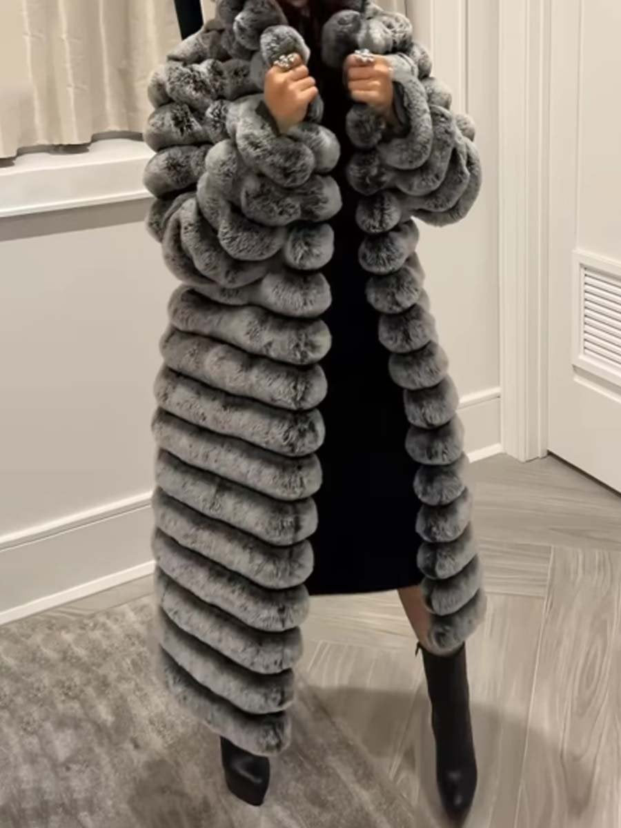 (⏰New Arrival Promotion $20 OFF)Women's Long Fluffy Coat Plush Outerwear