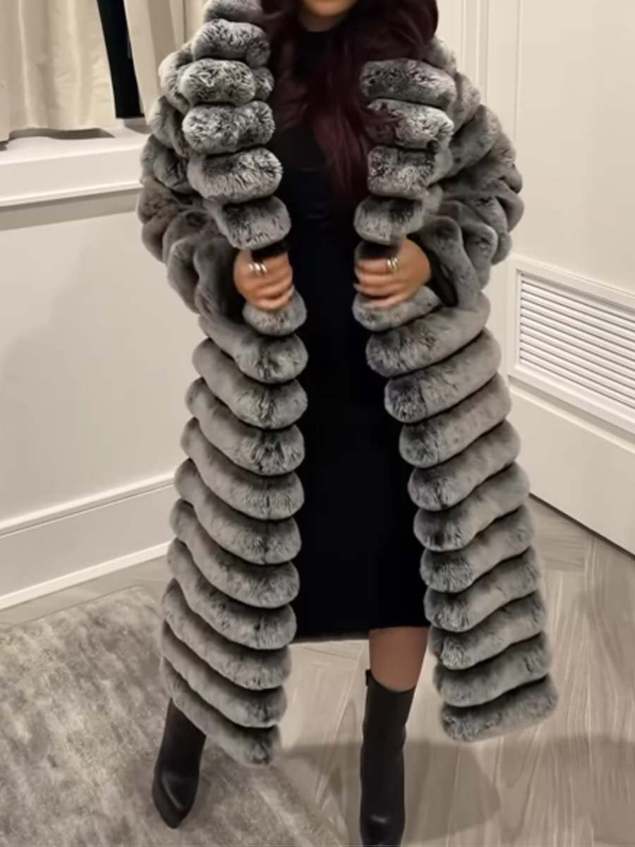 (⏰New Arrival Promotion $20 OFF)Women's Long Fluffy Coat Plush Outerwear