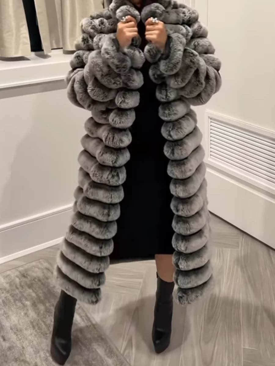 (⏰New Arrival Promotion $20 OFF)Women's Long Fluffy Coat Plush Outerwear
