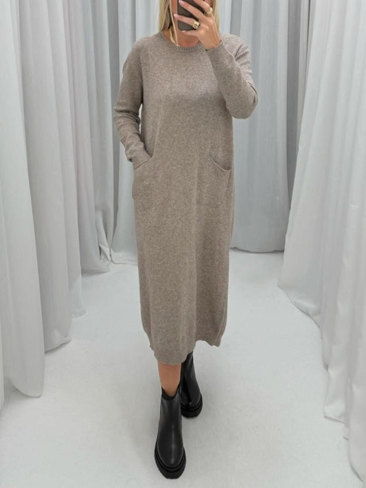Loose Warm Sweater Dress
