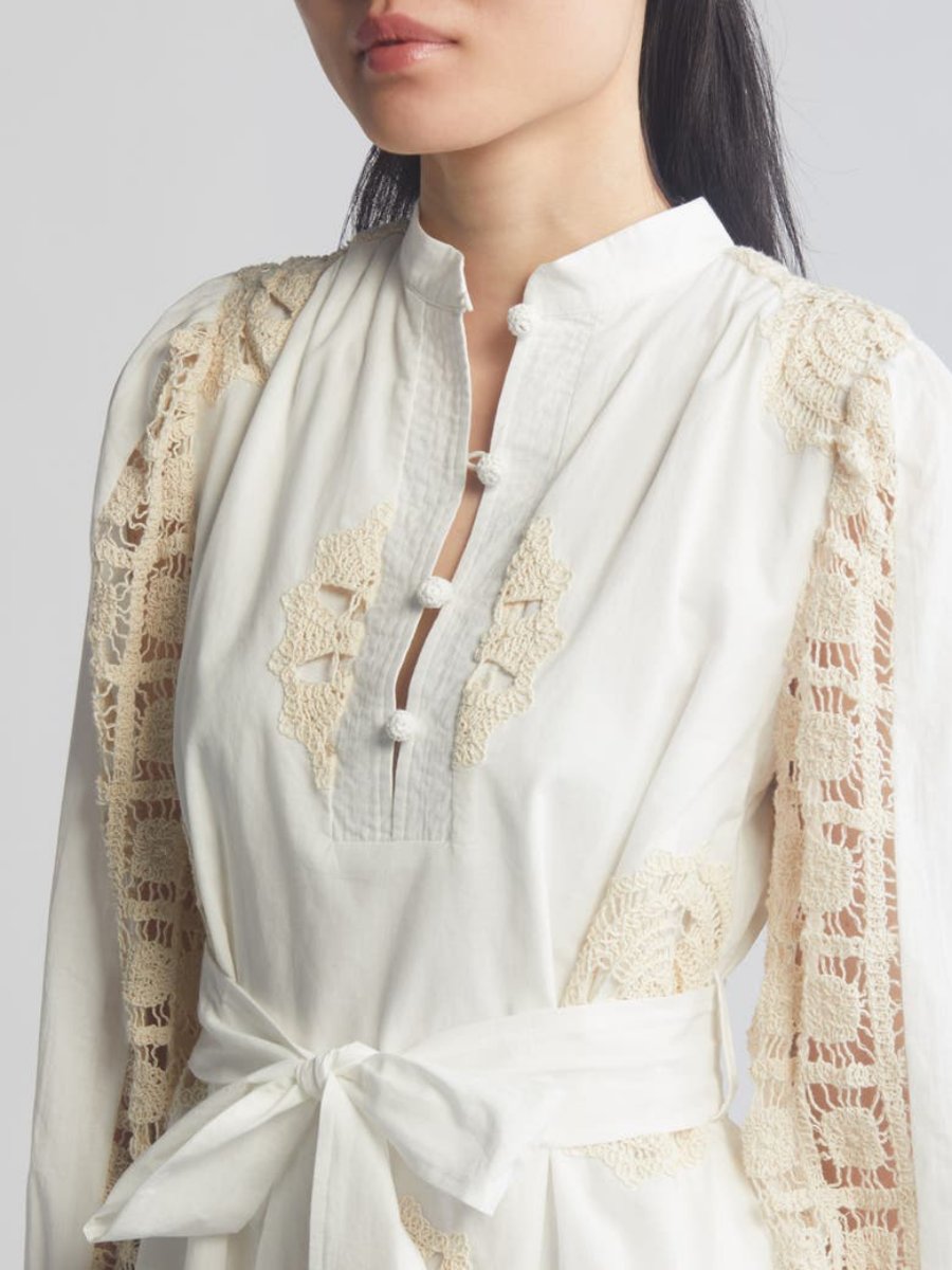 Long Sleeve Cotton Shirt Dress