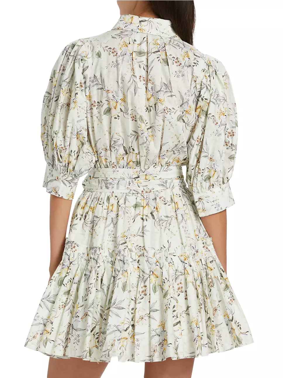 Mindy Floral Cotton Minidress