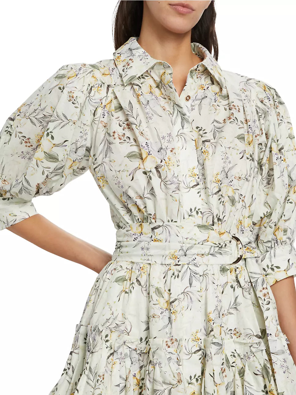 Mindy Floral Cotton Minidress