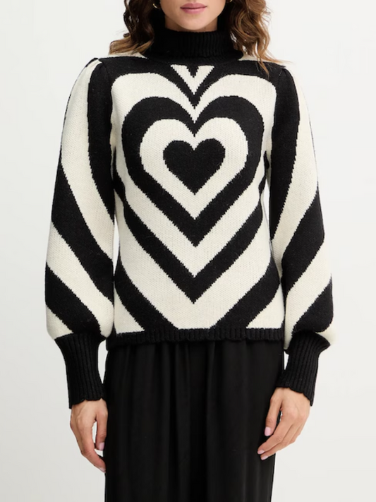 Heart Gradient Sweater