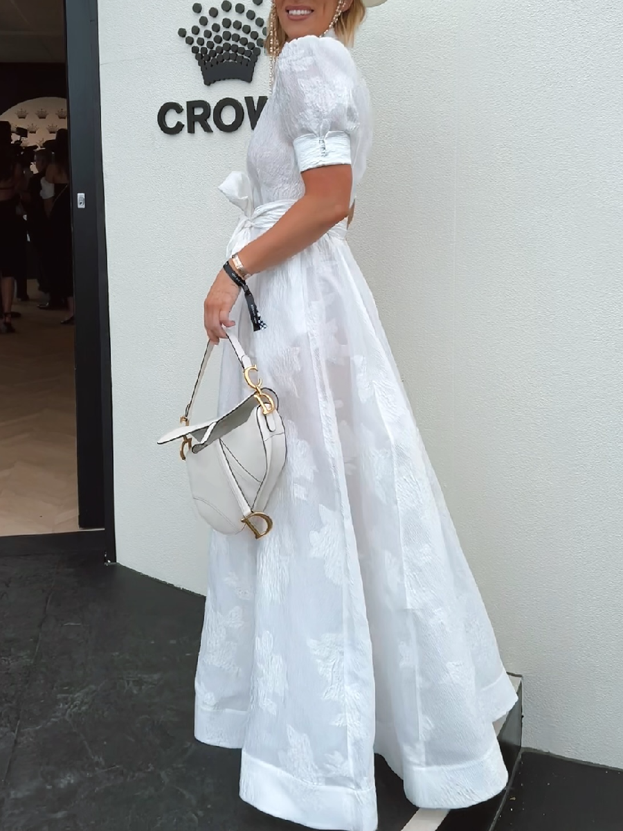 Bride Annette Brocade Dress