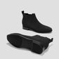 Square-Toe Ankle Chelsea Boots