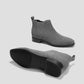 Square-Toe Ankle Chelsea Boots