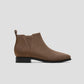 Square-Toe Ankle Chelsea Boots