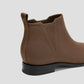 Square-Toe Ankle Chelsea Boots