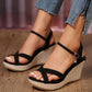 Women's Buckle Sandals