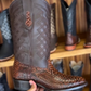Men's Python Leather Western Cowboy Boots