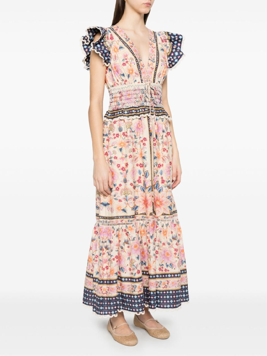 Flower Superbloom Midi Dress