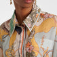 Tallow Print Linen Two Piece Suit