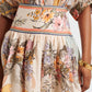 Tallow Print Linen Two Piece Suit