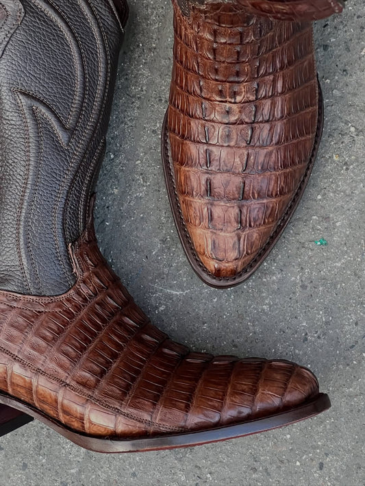 Men's Premium Leather Cowboy Boots