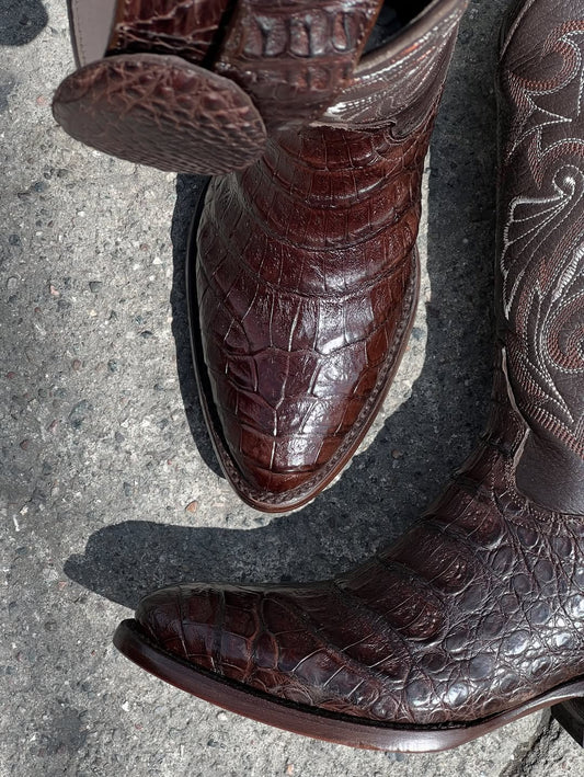 Men's Premium Leather Western Cowboy Boots