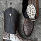 Men's Python Oval Toe Cowboy Boots